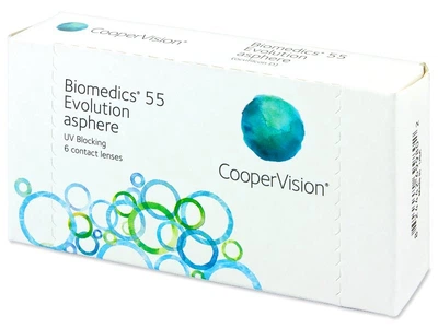 Контактні лінзи CooperVision Biomedics 55 Evolution -10.00 6 шт. 8.6