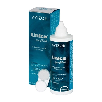 Раствор для контактных линз Avizor Unica Sensitive 350 мл