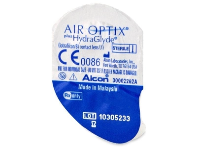 Контактные линзы Alcon Air Optix plus HydraGlyde -2.00 1 шт.