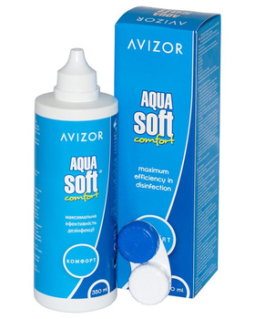 Раствор для контактных линз Avizor Avizor Aqua Soft 350 мл