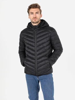 Куртка демисезонная с капюшоном мужская Colin's CL1021308BLK S (CL1021308BLK_S)