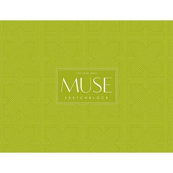 Блок для рисования А4 40л на склейке Sketch MUSE PD-GB-040-031 Школярик