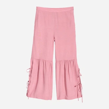 Брюки женские H&M 0624967_роз 38 Розовые (KAY2000001296356_LD2000001296356)