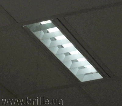 Люминесцентный светильник растровый офисный AL.ARS 118 Brille 118010