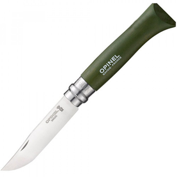 Нож Opinel 8VRI зеленый (2046595)