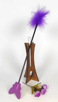 Стек з пір'ям Scappa метелик колір фіолетовий (22415017000000000)