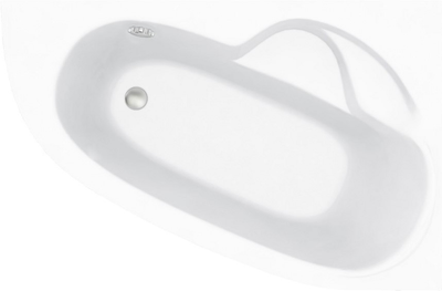 Ванна акрилова Lavinia Boho Bell Pro 150x100 см правобічна без ніжок 3702150R