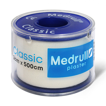 Лейкопластир медичний в рулонах Medrull “Classic", 3 см х 500 див.