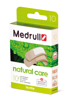 Пластир Medrull "Natural Care", на тканинній основі, кількість 10шт.