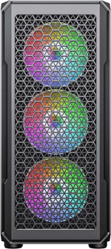 Корпус 2E Gaming Hexagon Black (2E-G338) без БП (2E-G338)