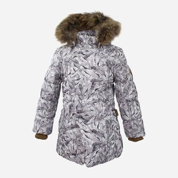 Детское зимнее пальто для девочки Huppa Rosa 1 17910130-71420 110 см Серое (4741468582900)