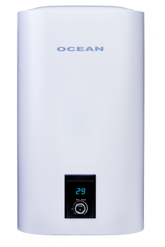 Бойлер плоский Ocean Flat 50л эмалированный бак мокрый тэн