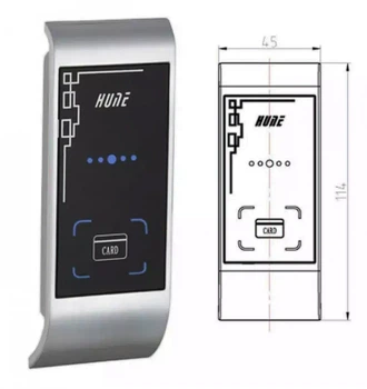 Замок мебельный электронный с фиксированным RFID доступом 19R01SL