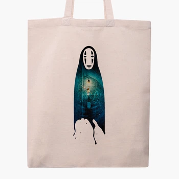 Эко сумка шоппер Spirited Away (9227-2831) 41x35 см Бежевый