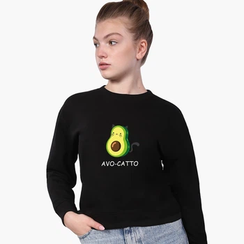 Свитшот для девочек Аво-Катто (Avo-Catto) (9509-1372) 134-140 см Черный