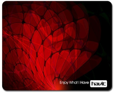 Коврик для мышки HAVIT HV-MP808 |27х22см| Черно-красный