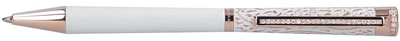 Ручка шариковая Waldmann Xetra Vienna Diamond Lady серебряная с бриллиантами (W5711)