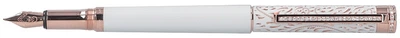 Ручка перьевая Waldmann Xetra Vienna Diamond Lady серебряная с бриллиантами (W5714)