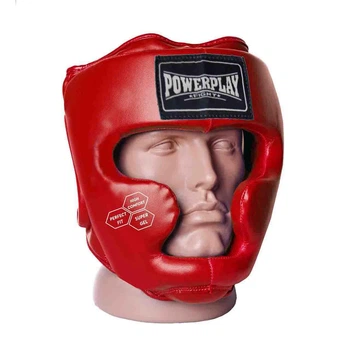 Боксерський шолом тренувальний PowerPlay 3043 червоний S