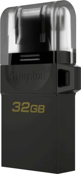 Флеш память USB Kingston DataTraveller MicroDuo 3 Gen2 32GB (DTDUO3G2/32GB)