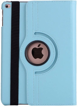 Кожаный чехол Circle для iPad 9.7 Air / Air 2 / 2017 / 2018 Light Blue (11437)
