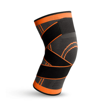 Компрессионный наколенник AOLIKES HX-7720 Orange S эластичный бандаж для коленного сустава 2шт. (LZV)