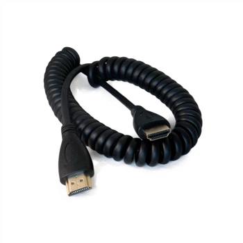 Кабель HDMI to HDMI, spiral. 1.2m Extradigital