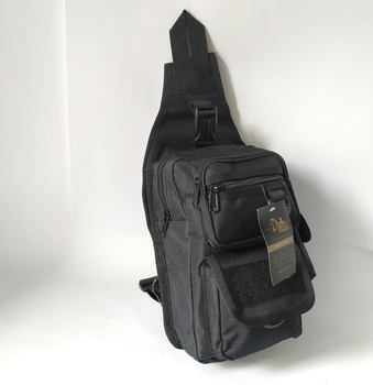 Тактична сумка - рюкзак для прихованого носіння зброї. Silver Knight 184 чорний