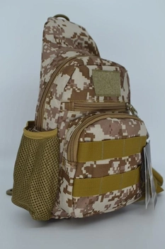 Тактична сумка Tanluhu 835 коричневий камуфляж.