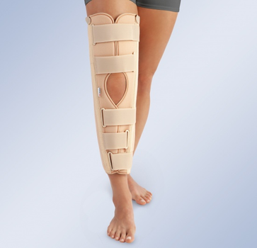 Бандаж (тутор) на колінний суглоб Orliman IR-7000 70 см бежевий