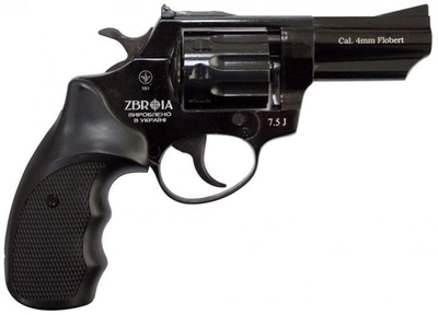 Револьвер флобера ZBROIA PROFI-3" (пластик/чорний)