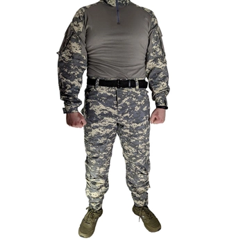 Тактичний костюм Lesko A751 Camouflage UCP XXXL (40 р.) камуфляжний мілітарі Tactical для силових структур (K/OPT2_4250-12387)