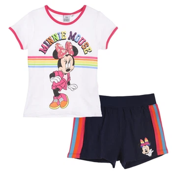 Комплект (футболка, шорты) Disney Minnie Mouse (Минни Маус) 098 см Разноцвет UE10312