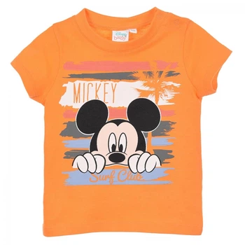 Футболка Mickey Mouse (Микки Маус) 074 см Оранжевый UE00461