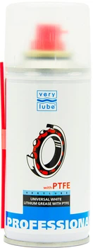 Универсальная литиевая белая смазка VeryLube с PTFE 150 мл (XB 40421)