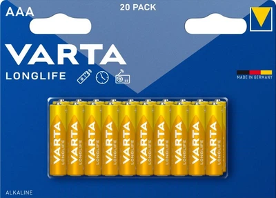 Батарейка Varta Long Life 20 AAA