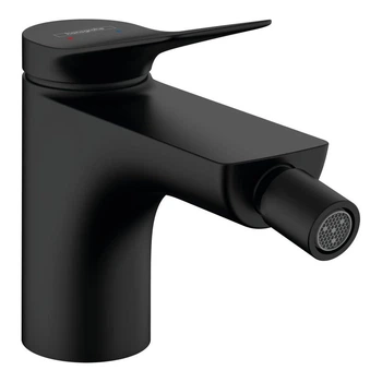 Смеситель для биде Hansgrohe Vivenis 250 с донным клапаном, черный матовый (75200670)