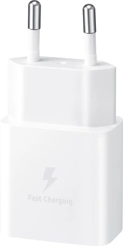 Сетевое зарядное устройство Samsung 15W Power Adapter White (EP-T1510NWEGEU)