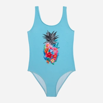 Подростковый слитный купальник для девочки ESLI E Sweety 158-164 см Небесный (5907441652643)