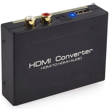 Аудио конвертер U&P Audio Extractor HDMI - HDMI / SPDIF / RCA Black (WAZ-HDARC2-BK)
