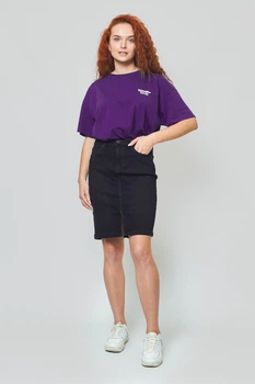 Джинсова спідниця Lee Pencil Skirt Slim Fit (L38GPHBX) Чорний 29-00