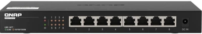 Некерований комутатор QNAP QSW-1108-8T 8x2.5GbE (RJ45)