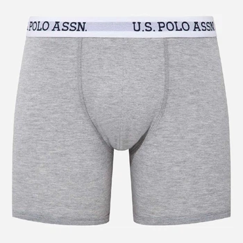 Трусы-шорты мужские U.S. Polo Assn 80453 L Серые меланж (8680557323566)