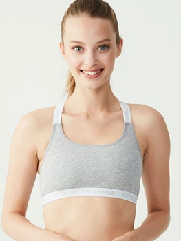 Бюстгальтер без Push-up U.S. Polo Assn 66117 42/Xl Grey/Melange (8680557205282)