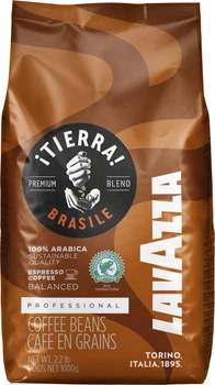 Кава в зернах Lavazza Tierra Brazil 100% Arabica 1 кг (8000070052741)