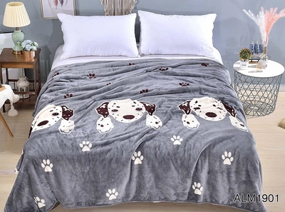 Плед Tag Tekstil велсофт (микрофибра) 160х220 см ALM1901