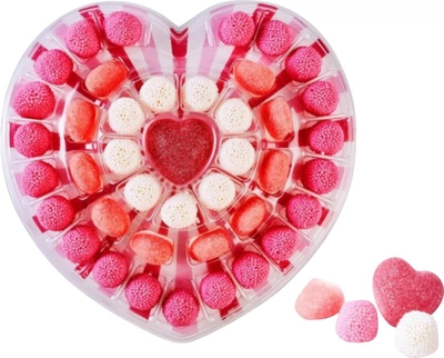 Упаковка жевательных конфет The Gommy´s Factory Розовое сердечко 250 г (8436554792382)