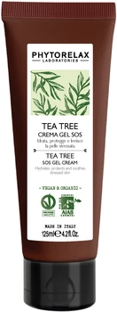 Крем-гель Phytorelax заспокійливий для шкіри обличчя-тіла-рук Tea Tree Vegan & Organic PhL 125 мл (8030976022296)