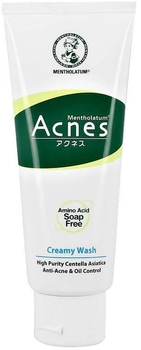 Крем-пенка для умывания Mentholatum Acnes Creamy Face Wash для проблемной кожи 100 г (8851520080223)