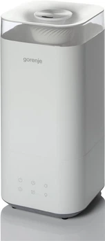 Увлажнитель воздуха Gorenje H50W/ 5 л/ 20 м2/ультразвуковой/ LEDдисплей/автоотключение/холодный пар/белый (H50W)